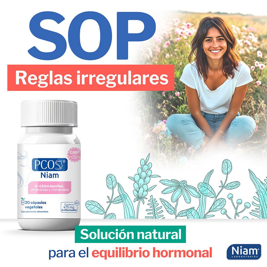 Reglas regulares con PCOS Niam